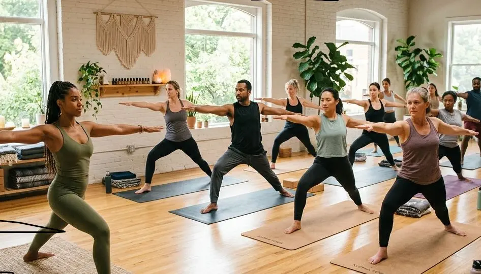 Yoga Studio Background